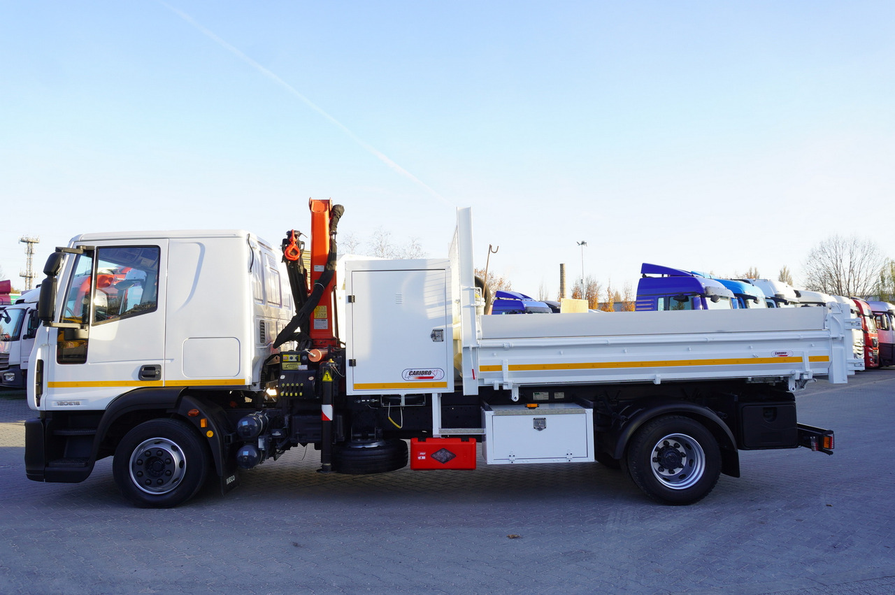 IVECO Eurocargo 120E18 Crane Palfinger / 3-way tipper / sleeper cab - شاحنات مسطحة, شاحنة كرين: صور 5 IVECO Eurocargo 120E18 Crane Palfinger / 3-way tipper / sleeper cab - شاحنات مسطحة, شاحنة كرين: صور 5