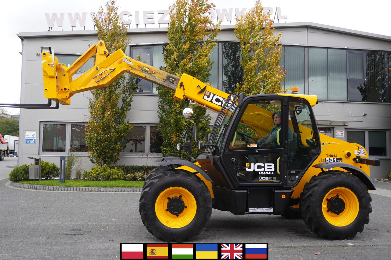 JCB 531-70 / 900 MTH telescopic charger! / 3.1 T / 7 M - جرافة ذات عجلات تلسكوبية: صور 1 JCB 531-70 / 900 MTH telescopic charger! / 3.1 T / 7 M - جرافة ذات عجلات تلسكوبية: صور 1