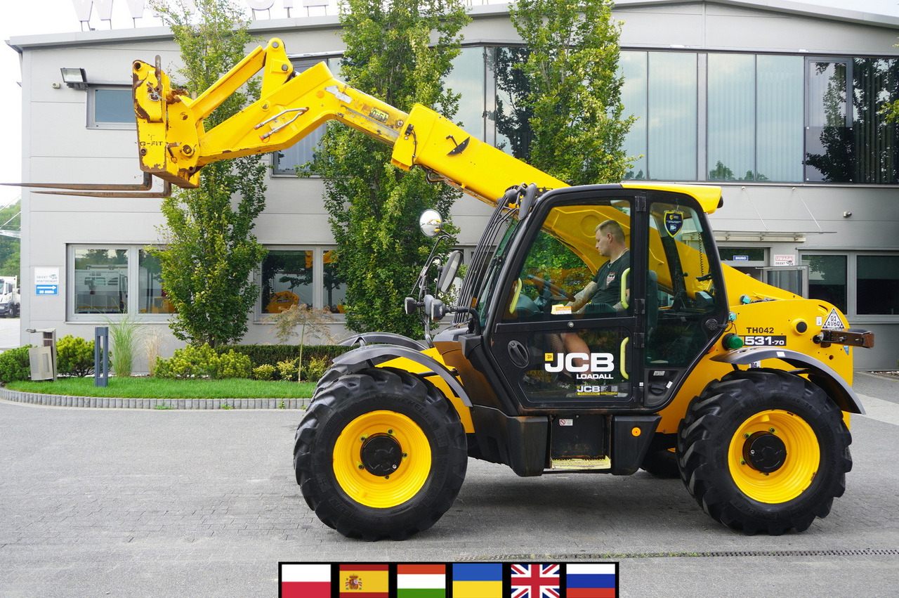 JCB 531-70 / 900 MTH telescopic charger! / 3.1 T / 7 M - جرافة ذات عجلات تلسكوبية: صور 1 JCB 531-70 / 900 MTH telescopic charger! / 3.1 T / 7 M - جرافة ذات عجلات تلسكوبية: صور 1
