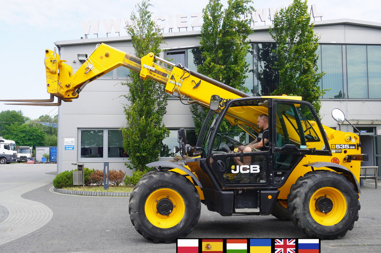 JCB 535-95 / 3.5 T / range 9.5 m / joystick / 2021 - جرافة ذات عجلات تلسكوبية: صور 1 JCB 535-95 / 3.5 T / range 9.5 m / joystick / 2021 - جرافة ذات عجلات تلسكوبية: صور 1