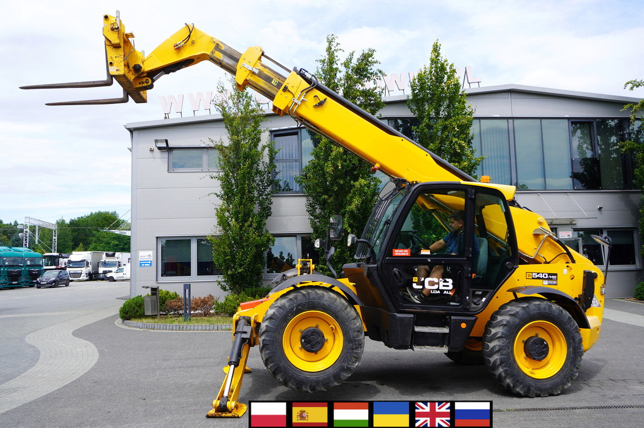 JCB 540-140 telescopic loader / 14 m range / 1800 MTH - رافعة تلسكوبية: صور 1 JCB 540-140 telescopic loader / 14 m range / 1800 MTH - رافعة تلسكوبية: صور 1