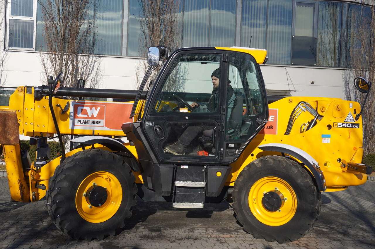 رافعة تلسكوبية JCB 540-170 Telescopic Loader / 17m / joystick: صور 27
