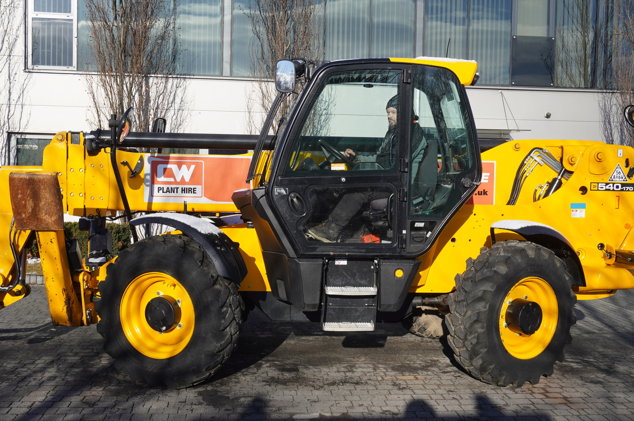 رافعة تلسكوبية JCB 540-170 Telescopic Loader / 17m / joystick: صور 28