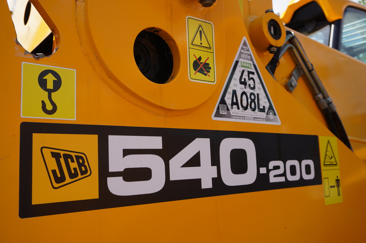JCB 540-200 Telescopic Loader / 20 m reach / joystick / 2 units - رافعة تلسكوبية: صور 5 JCB 540-200 Telescopic Loader / 20 m reach / joystick / 2 units - رافعة تلسكوبية: صور 5