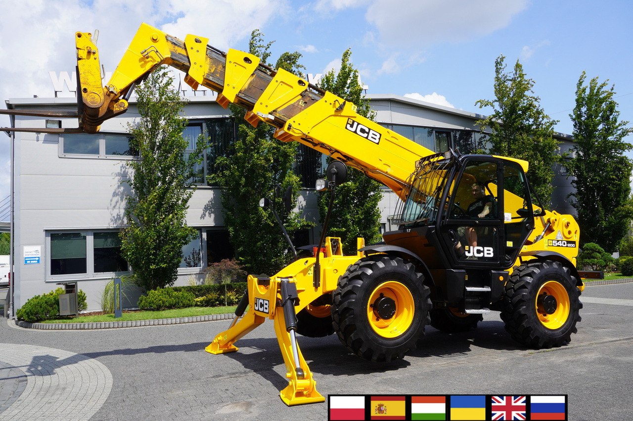 JCB 540-200 Telescopic Loader / 20 m reach / joystick - جرافة ذات عجلات تلسكوبية: صور 1 JCB 540-200 Telescopic Loader / 20 m reach / joystick - جرافة ذات عجلات تلسكوبية: صور 1