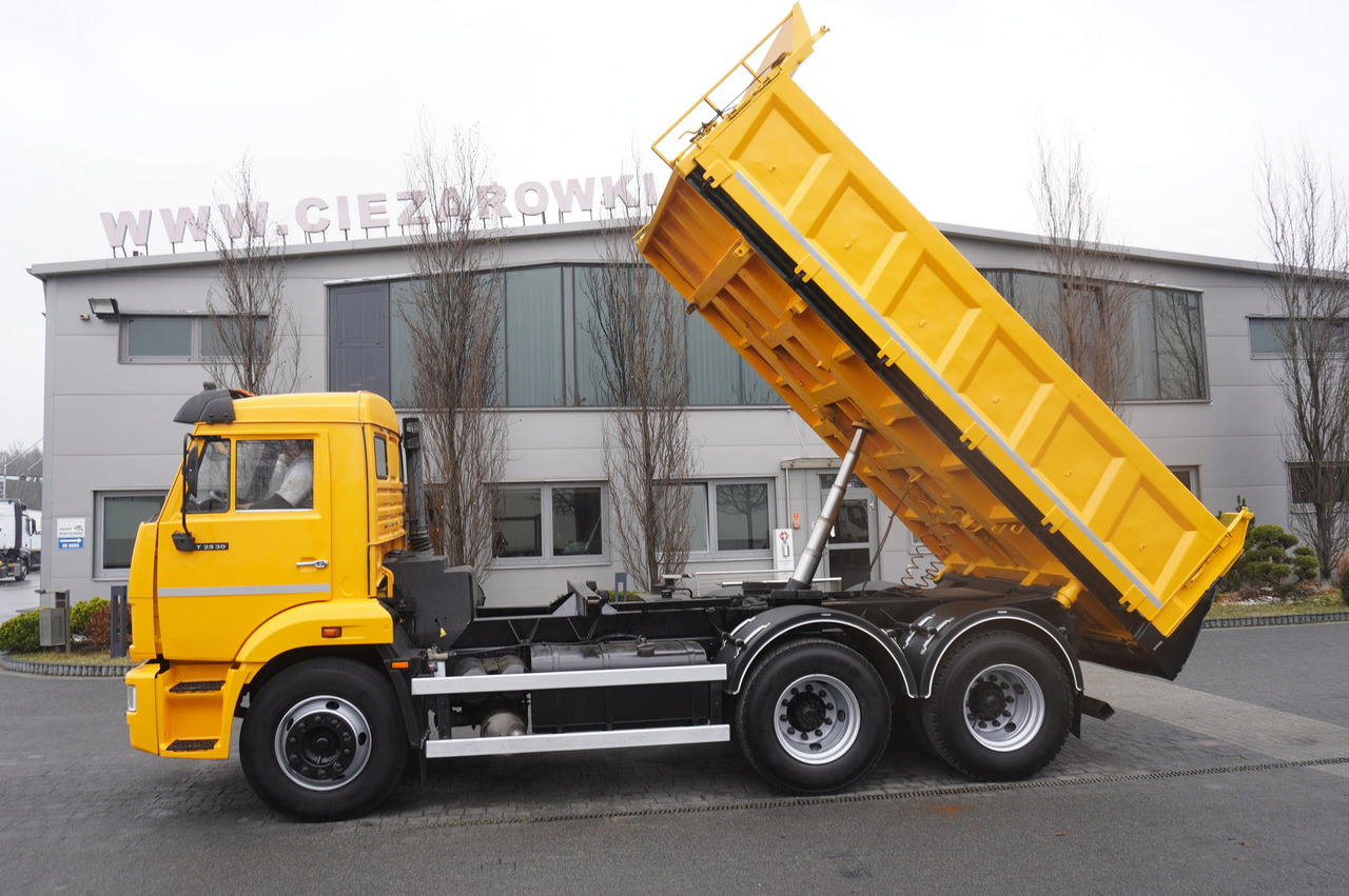 KAMAZ T2530 E5 6×4 / 3-sided tipper - قلابات, شاحنة كرين: صور 5 KAMAZ T2530 E5 6×4 / 3-sided tipper - قلابات, شاحنة كرين: صور 5