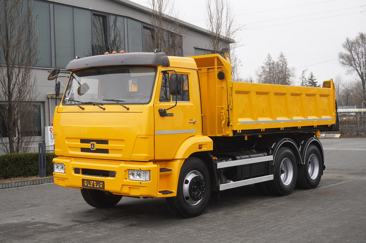 KAMAZ T2530 E5 6×4 / 3-sided tipper - قلابات, شاحنة كرين: صور 3 KAMAZ T2530 E5 6×4 / 3-sided tipper - قلابات, شاحنة كرين: صور 3