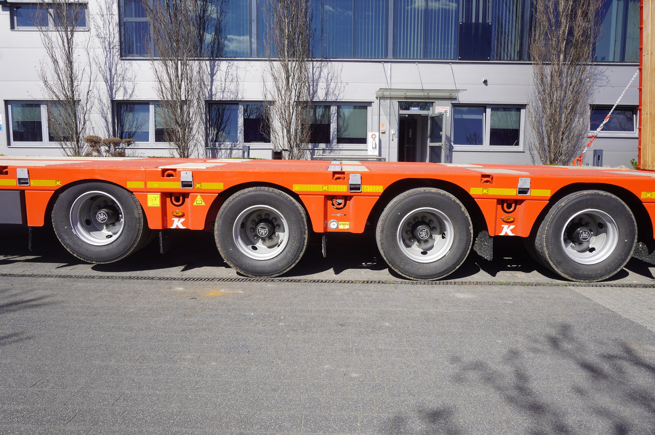 عربة مسطحة منخفضة نصف مقطورة لنقل المعدات الثقيلة KÄSSBOHRER BRAND-NEW LB3E low-bed semi-trailer / 2025 / 4 axles: صور 13