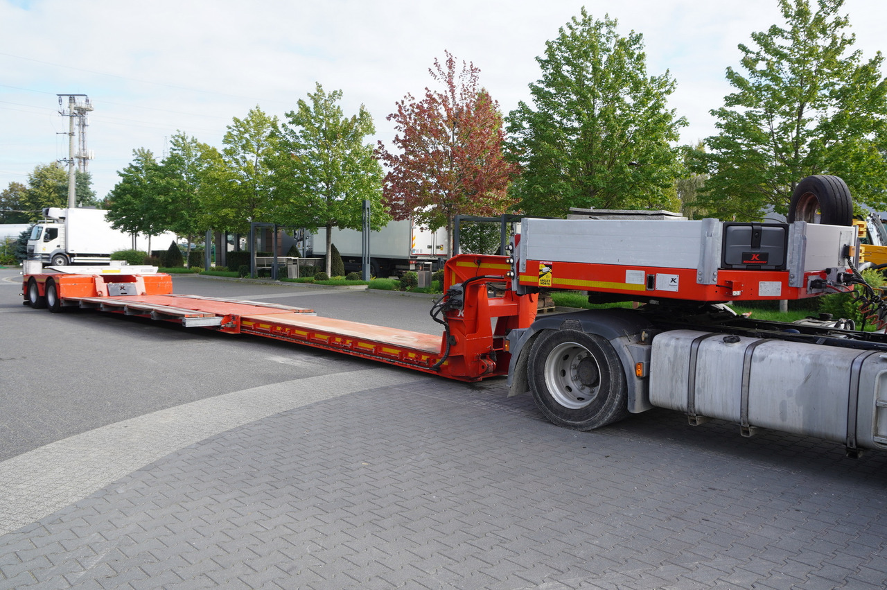 KÄSSBOHRER LB2 TIEF-BETT low loader semi-trailer / 16.5 m / Extendable semi-trailer / steered axles / 2 units - عربة مسطحة منخفضة نصف مقطورة: صور 2 KÄSSBOHRER LB2 TIEF-BETT low loader semi-trailer / 16.5 m / Extendable semi-trailer / steered axles / 2 units - عربة مسطحة منخفضة نصف مقطورة: صور 2