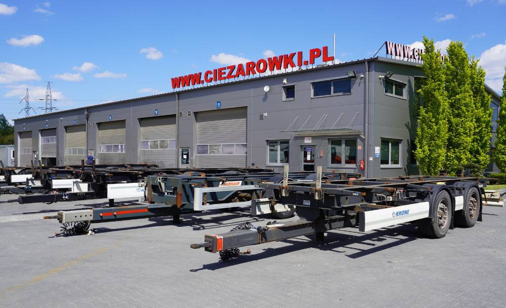 KRONE Trailer Krone BDF / 18 t - شاحنات الحاويات / جسم علوي قابل للتغيير مقطورة: صور 1 KRONE Trailer Krone BDF / 18 t - شاحنات الحاويات / جسم علوي قابل للتغيير مقطورة: صور 1