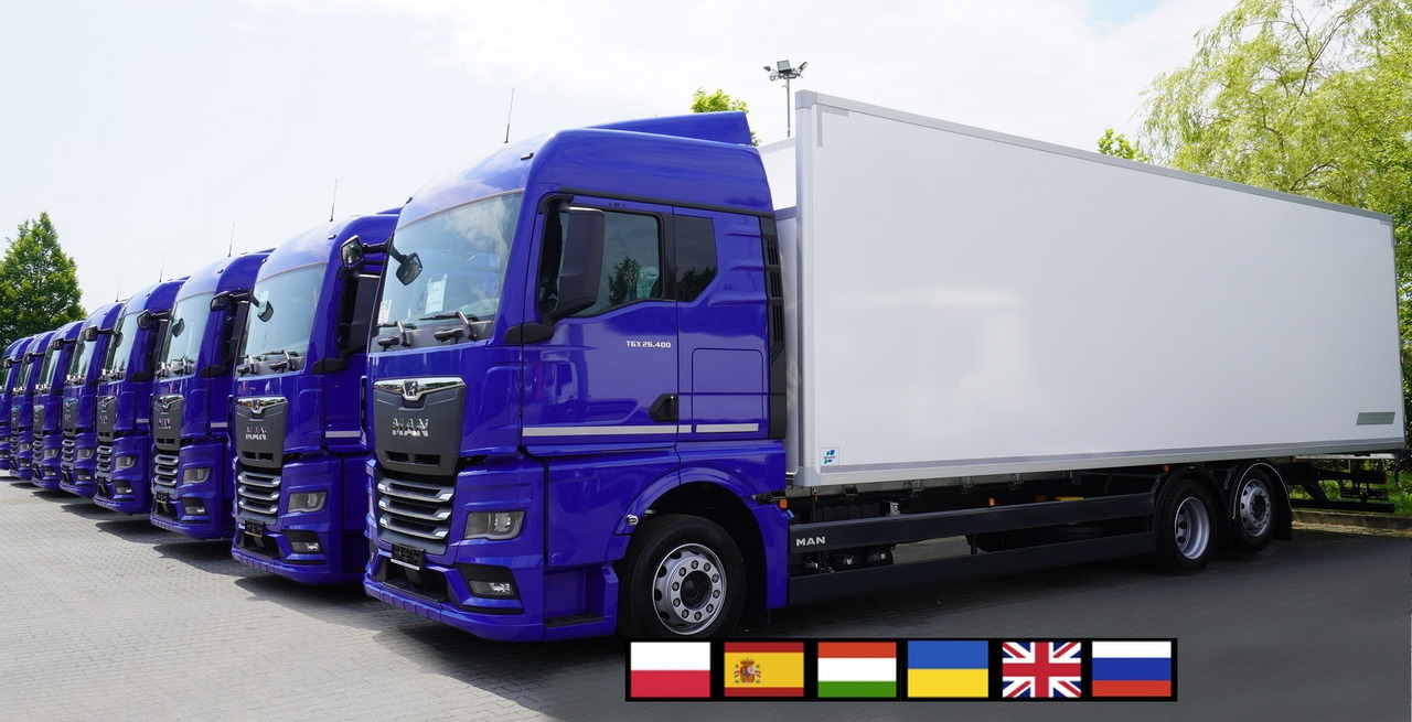 MAN New MAN TGX 26.400 / NEW IGLOOCAR refrigerator 23 pallets / 6×2 / 2024 / 10 units - مبردة شاحنة: صور 1 MAN New MAN TGX 26.400 / NEW IGLOOCAR refrigerator 23 pallets / 6×2 / 2024 / 10 units - مبردة شاحنة: صور 1