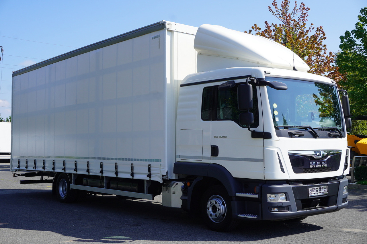 MAN TGL 12.190 / Curtainsider 19 EPAL / Sleeper cab إيجار MAN TGL 12.190 / Curtainsider 19 EPAL / Sleeper cab: صور 8
