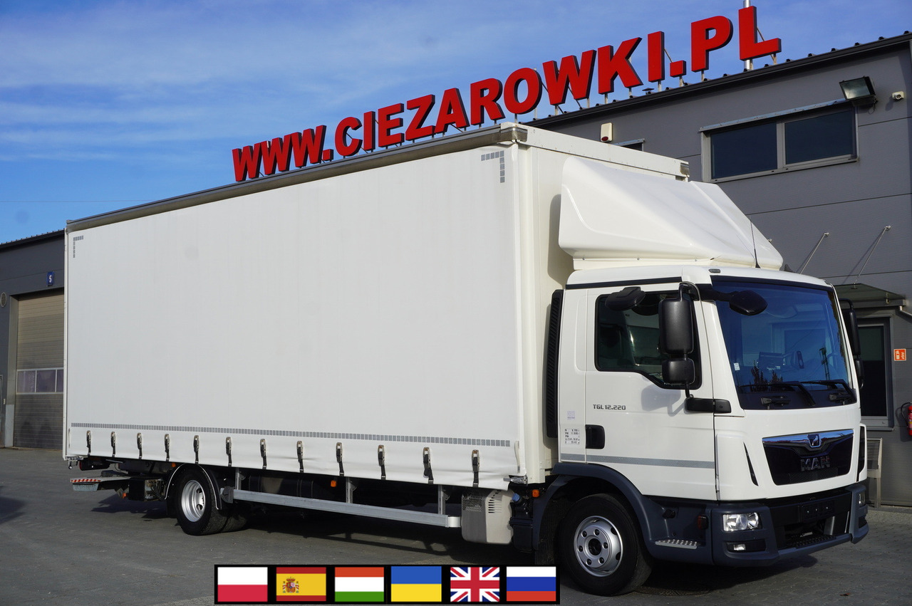 MAN TGL 12.220 / Curtainsider 19 EPAL / 140 tho. km - شاحنة ستارة: صور 1 MAN TGL 12.220 / Curtainsider 19 EPAL / 140 tho. km - شاحنة ستارة: صور 1