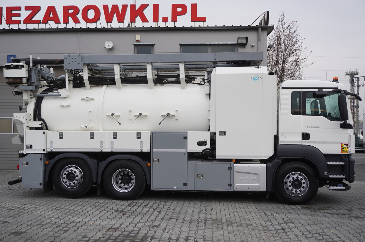 MAN TGS 26.360 E6 / RIVARD sewage cleaner 18 m3 / 180 tho. km / steering axle / 2 units - فراغ شاحنة: صور 3 MAN TGS 26.360 E6 / RIVARD sewage cleaner 18 m3 / 180 tho. km / steering axle / 2 units - فراغ شاحنة: صور 3