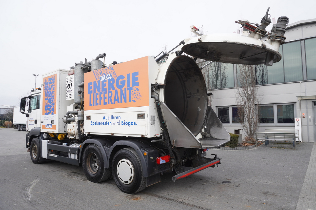 شاحنة القمامة MAN TGS 26.360 / Holzmann Fahrzeugbau HBS 28/120.00 kitchen waste vehicle / Euro 5: صور 11