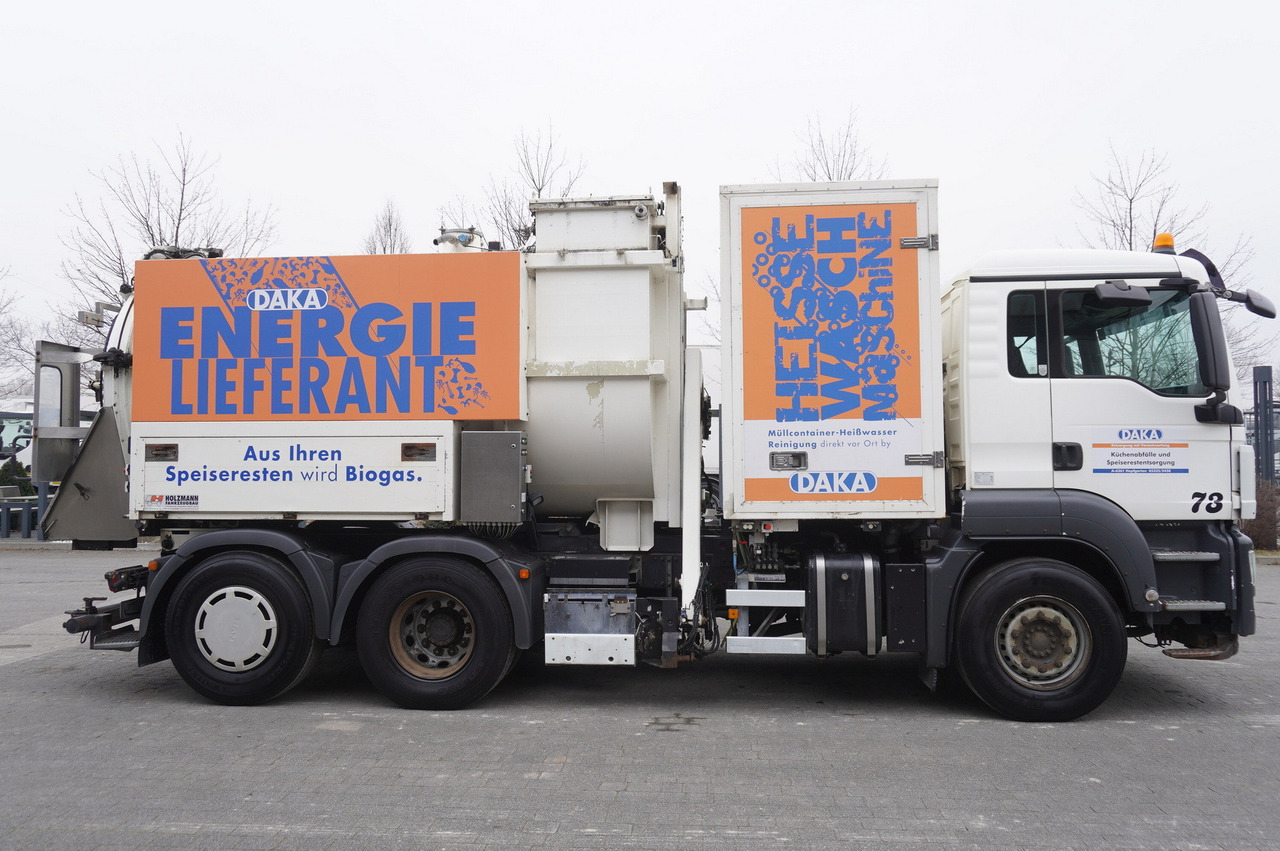 MAN TGS 26.360 / Holzmann Fahrzeugbau HBS 28/120.00 kitchen waste vehicle / Euro 5 - شاحنة القمامة: صور 5 MAN TGS 26.360 / Holzmann Fahrzeugbau HBS 28/120.00 kitchen waste vehicle / Euro 5 - شاحنة القمامة: صور 5