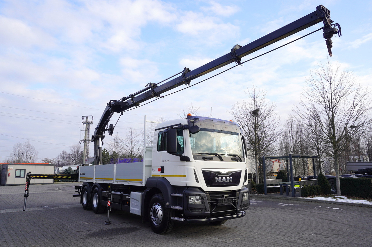شاحنة كرين MAN TGS 26.400 / HDS HIAB 244 EP-4 HIDUO 8500 kg / 6x4: صور 15