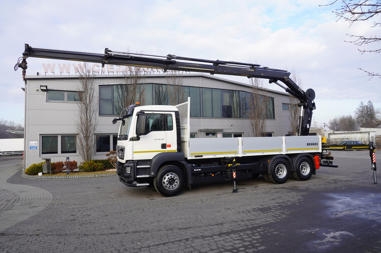شاحنة كرين MAN TGS 26.400 / HDS HIAB 244 EP-4 HIDUO 8500 kg / 6x4: صور 14