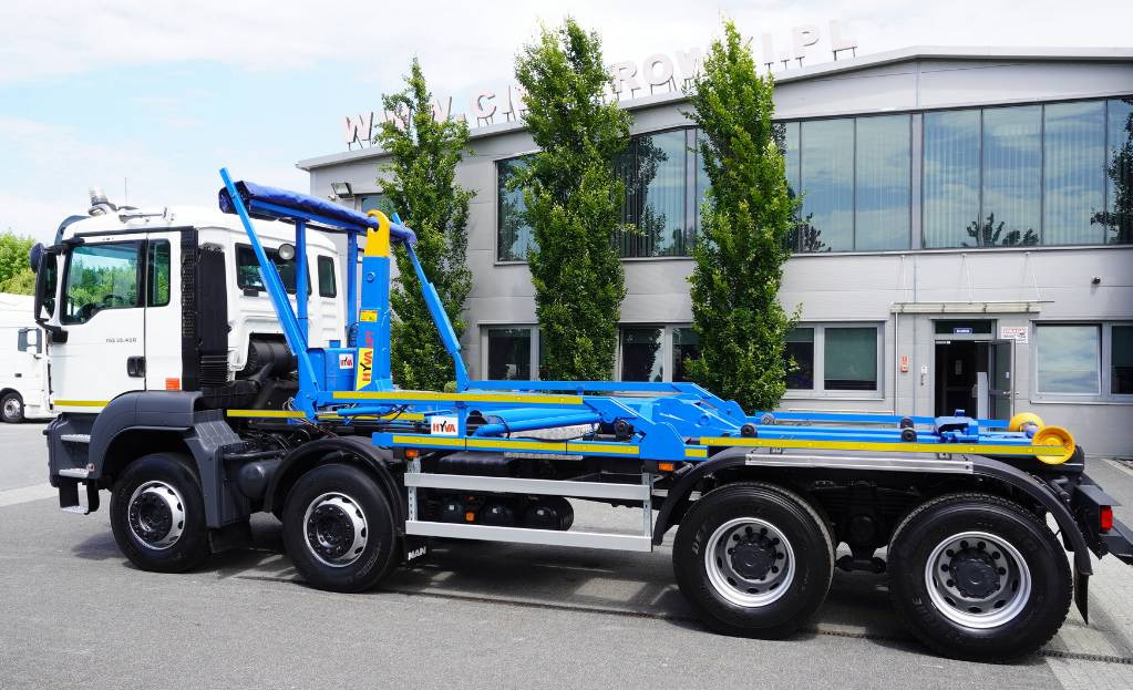 MAN TGS 35.400 8×4 HYVA LIFT 32.56 SE hooklift - شاحنة ذات الخطاف: صور 5 MAN TGS 35.400 8×4 HYVA LIFT 32.56 SE hooklift - شاحنة ذات الخطاف: صور 5