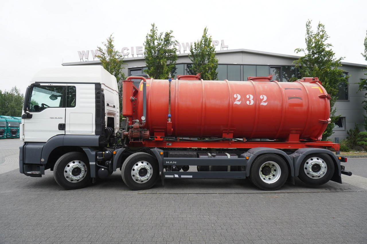 MAN TGS 35.420 8×2 / NEW septic barrel 13000 L / 3 steered axles - حقن فى التربة: صور 2 MAN TGS 35.420 8×2 / NEW septic barrel 13000 L / 3 steered axles - حقن فى التربة: صور 2