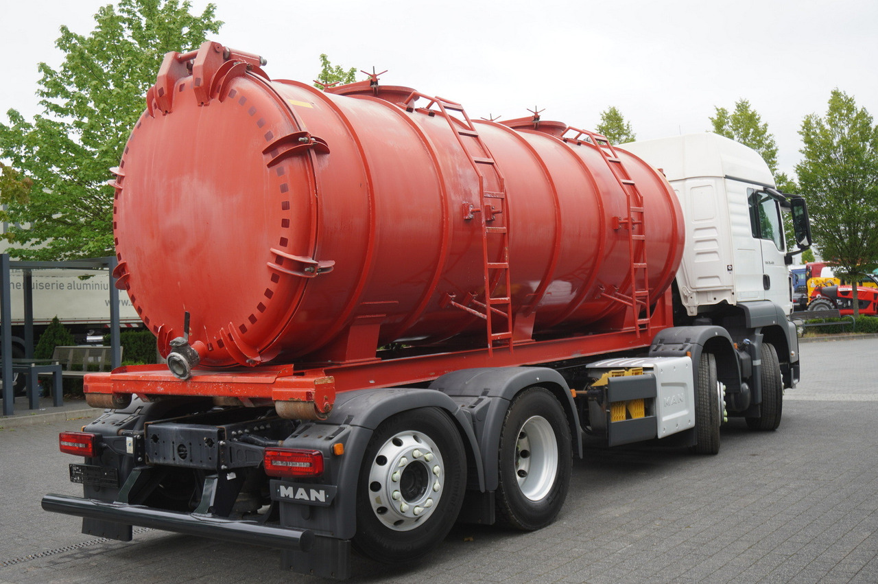 MAN TGS 35.420 8×2 / NEW septic barrel 13000 L / 3 steered axles - شاحنة صهريج: صور 4 MAN TGS 35.420 8×2 / NEW septic barrel 13000 L / 3 steered axles - شاحنة صهريج: صور 4