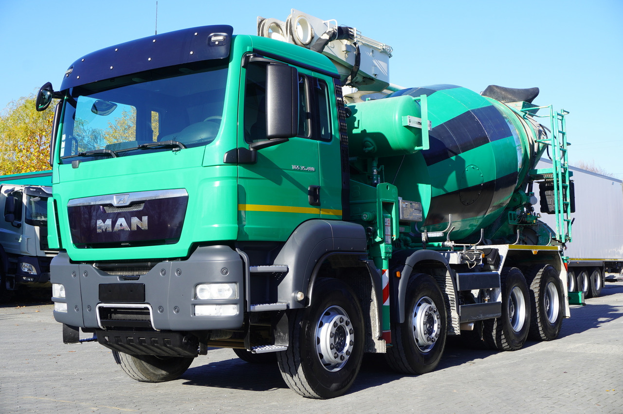 MAN TGS 35.480 8x4 Concrete Mixer Pump truck / Putzmeister M24-3 / 1600 MTH! - مضخة خرسانة: صور 2 MAN TGS 35.480 8x4 Concrete Mixer Pump truck / Putzmeister M24-3 / 1600 MTH! - مضخة خرسانة: صور 2