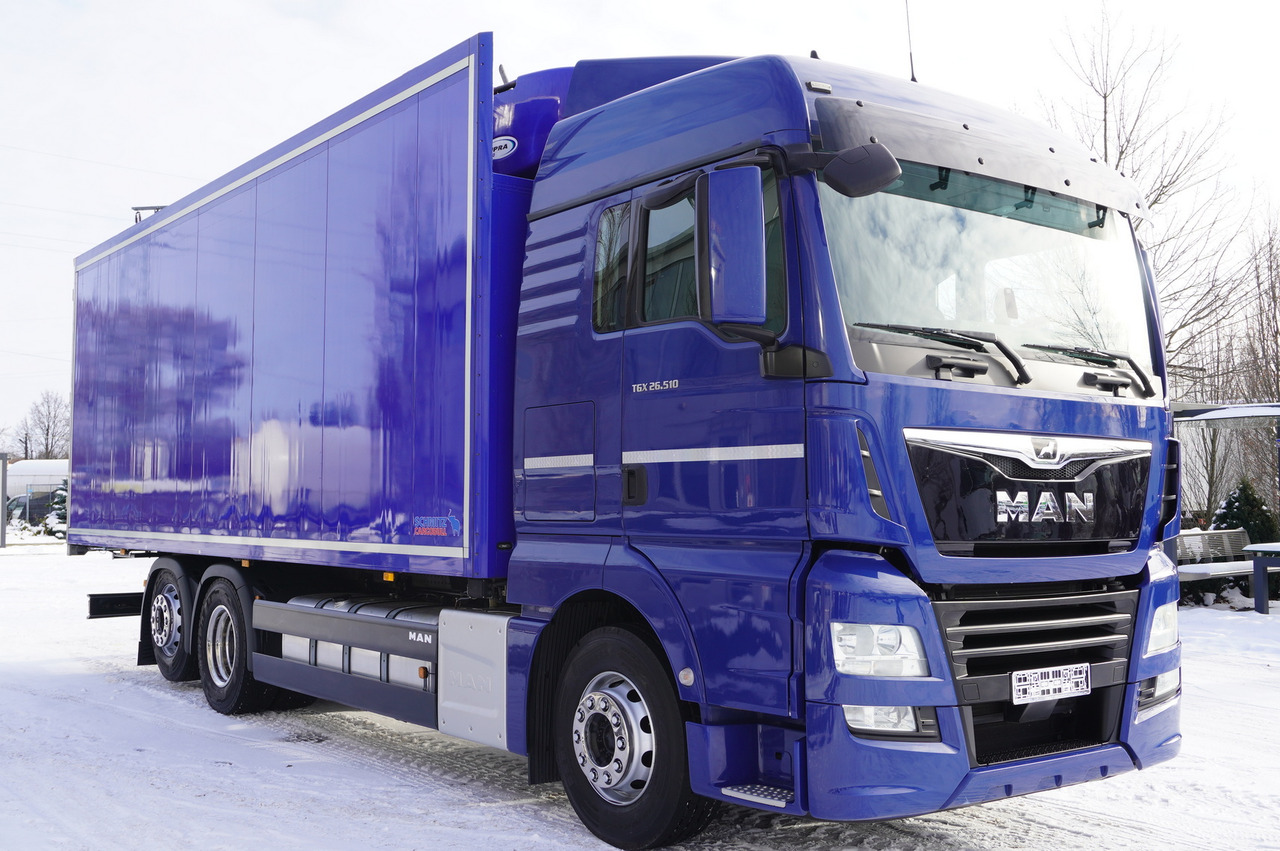 MAN TGX 26.510 6×2 E6 2021 / ATP/FRC / Schmitz FLOWER refrigerator 19 pallets / steering axle / 2 units - مبردة شاحنة: صور 2 MAN TGX 26.510 6×2 E6 2021 / ATP/FRC / Schmitz FLOWER refrigerator 19 pallets / steering axle / 2 units - مبردة شاحنة: صور 2
