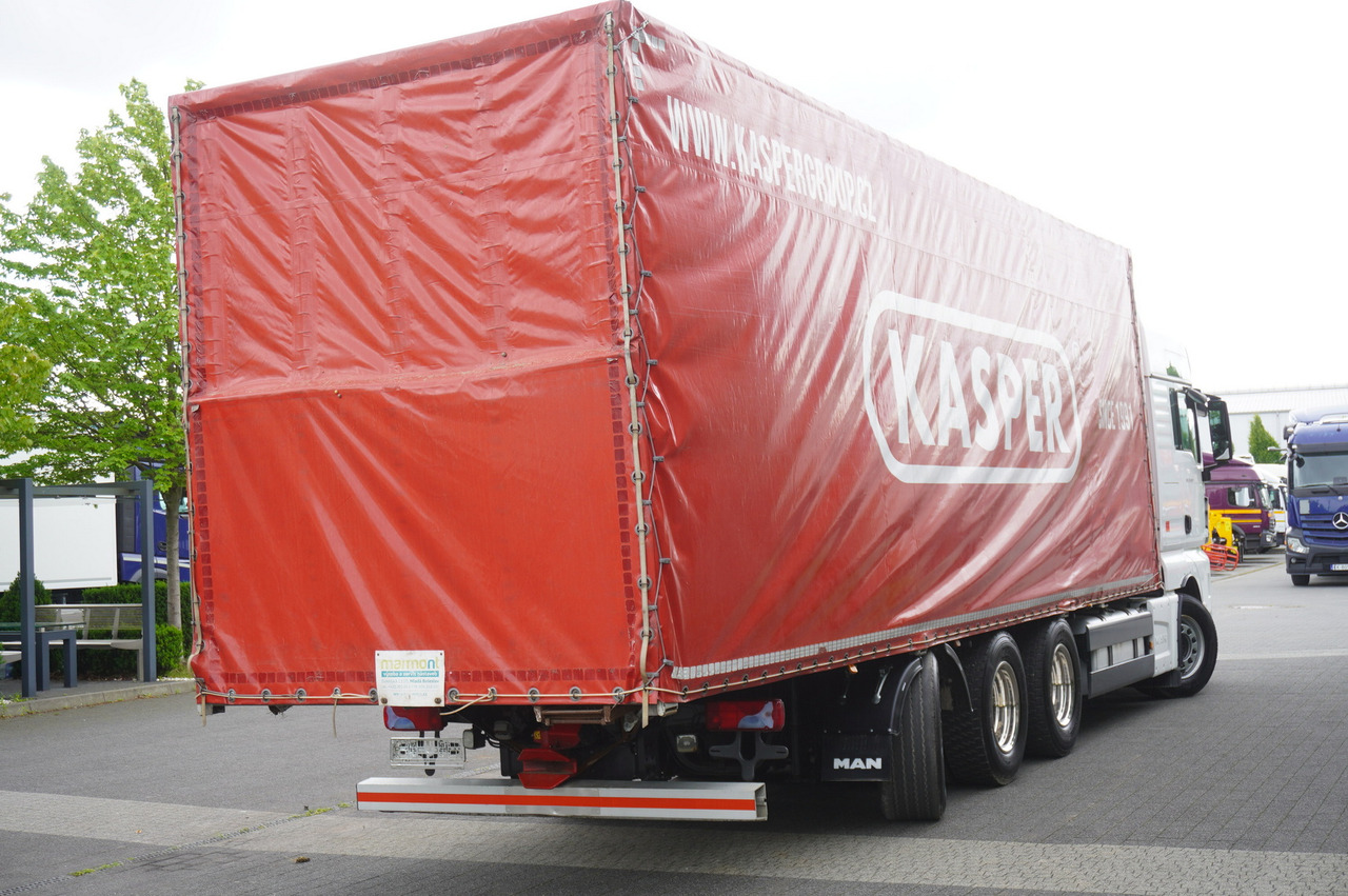 MAN TGX 35.580 E6 8x4 /4 / 23 EPAL tarp superstructure / 4th axle steered - شاحنة ستارة: صور 4 MAN TGX 35.580 E6 8x4 /4 / 23 EPAL tarp superstructure / 4th axle steered - شاحنة ستارة: صور 4