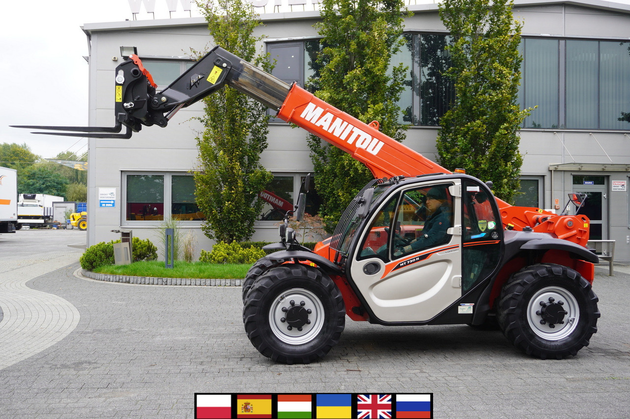 MANITOU MT 730 H / 7 m reach / 3 t / height 190 cm / 2900 MTH! / Joystick - جرافة ذات عجلات تلسكوبية: صور 1 MANITOU MT 730 H / 7 m reach / 3 t / height 190 cm / 2900 MTH! / Joystick - جرافة ذات عجلات تلسكوبية: صور 1