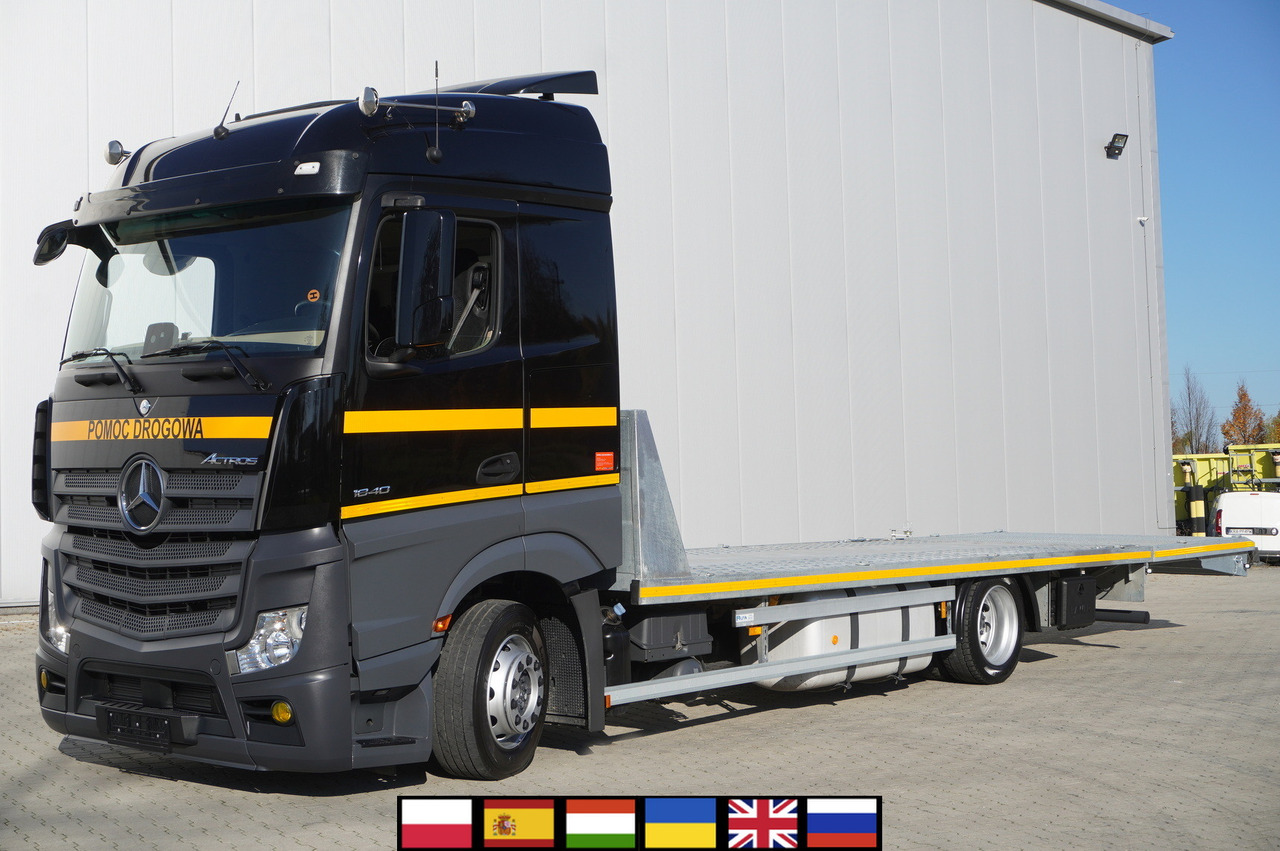 MERCEDES-BENZ Actros 1840 E6 4×2 / NEW Tow Truck platform 9.25 m / Lounge cabin - شاحنة نقل سيارات شاحنة: صور 1 MERCEDES-BENZ Actros 1840 E6 4×2 / NEW Tow Truck platform 9.25 m / Lounge cabin - شاحنة نقل سيارات شاحنة: صور 1