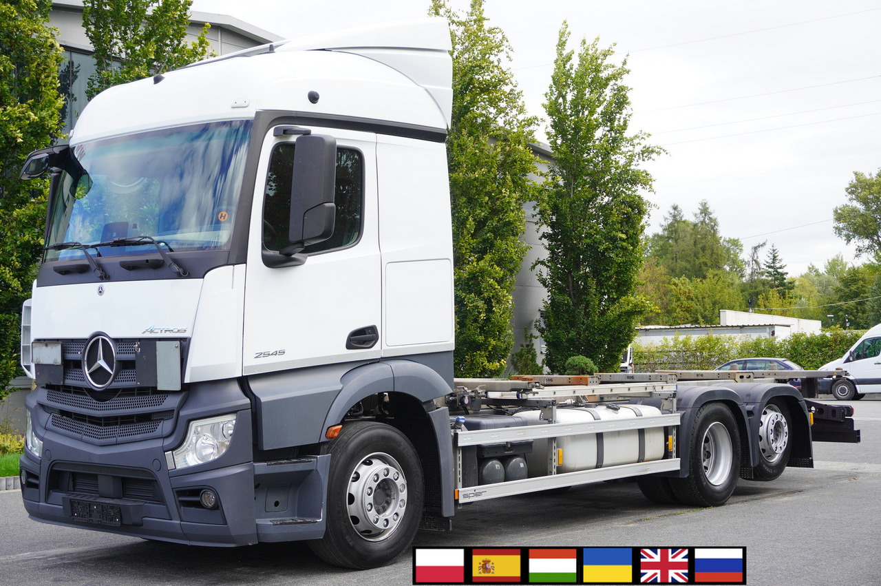 MERCEDES-BENZ Actros 2545 6×2 MP5 / Full ADR / 2 units - شاحنات الحاويات / جسم علوي قابل للتغيير شاحنة: صور 1 MERCEDES-BENZ Actros 2545 6×2 MP5 / Full ADR / 2 units - شاحنات الحاويات / جسم علوي قابل للتغيير شاحنة: صور 1