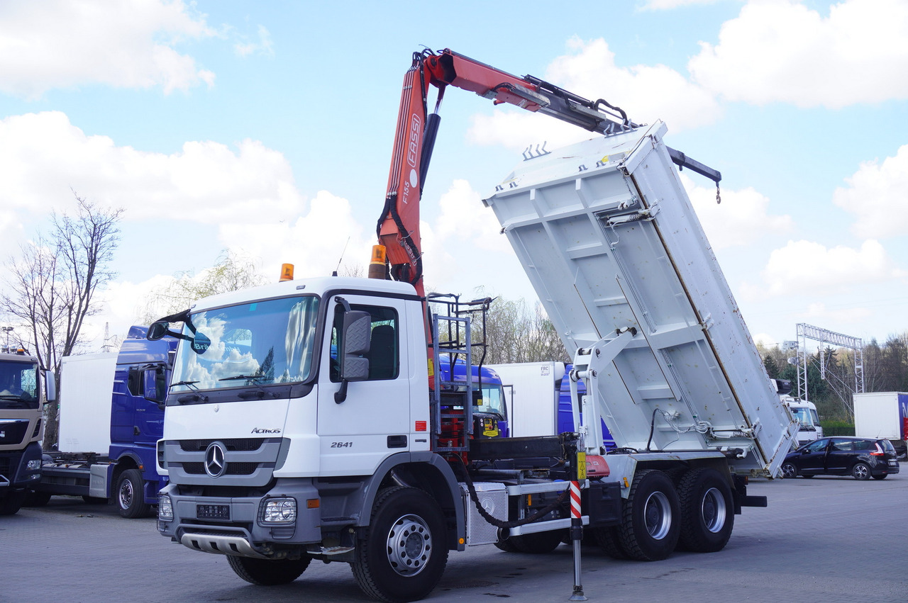MERCEDES-BENZ Actros 2641 6×4 E5 / Crane / Dumper / 110000 km! - شاحنة كرين, شاحنة كرين: صور 2 MERCEDES-BENZ Actros 2641 6×4 E5 / Crane / Dumper / 110000 km! - شاحنة كرين, شاحنة كرين: صور 2
