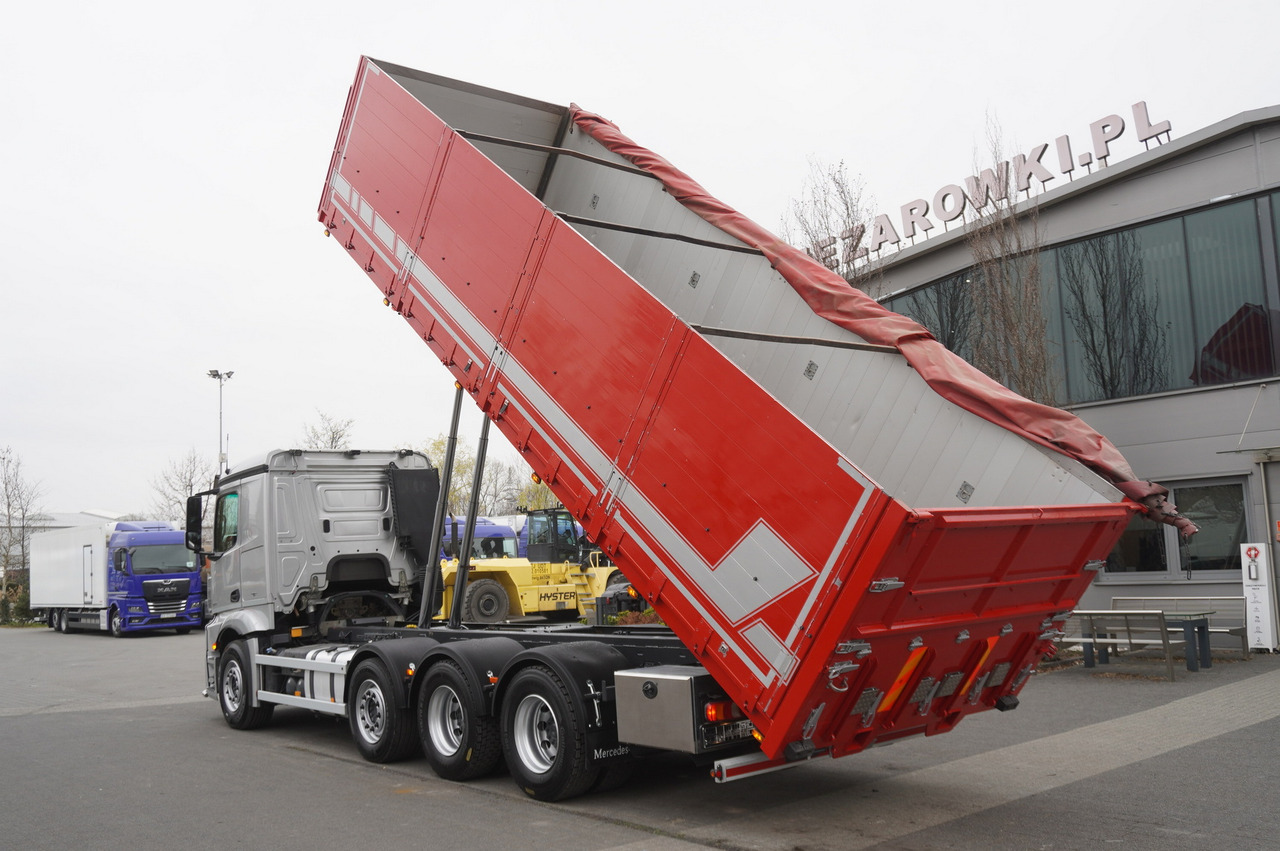 MERCEDES-BENZ Actros 3563 8x4 / Tipper for grain 20 t load capacity - شاحنات مسطحة: صور 5 MERCEDES-BENZ Actros 3563 8x4 / Tipper for grain 20 t load capacity - شاحنات مسطحة: صور 5