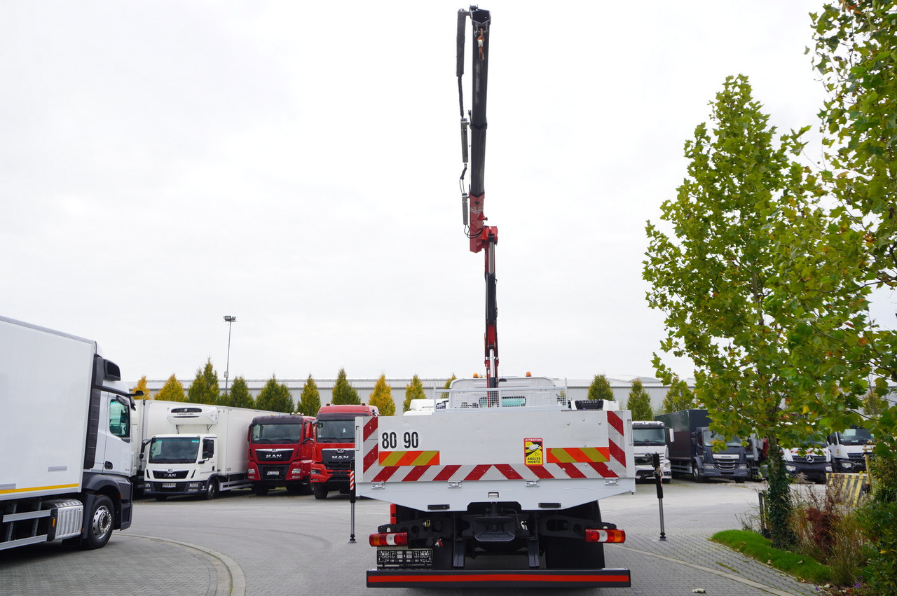 MERCEDES-BENZ Arocs 1830 / Flatbed 16 EPAL / HDS Fassi 155 / Reach 8 m / Load capacity 6160 kg - شاحنات مسطحة, شاحنة كرين: صور 3 MERCEDES-BENZ Arocs 1830 / Flatbed 16 EPAL / HDS Fassi 155 / Reach 8 m / Load capacity 6160 kg - شاحنات مسطحة, شاحنة كرين: صور 3