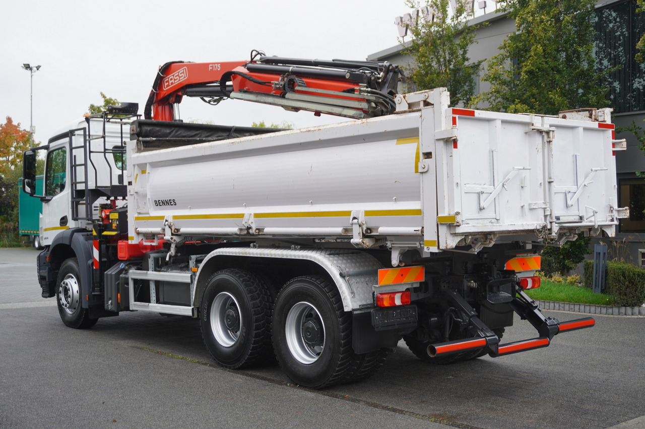 MERCEDES-BENZ Arocs 2636 6x4 / Fassi F175 / 7.7 t / 10 m / 2-side tipper / Bortmatic - شاحنة كرين: صور 5 MERCEDES-BENZ Arocs 2636 6x4 / Fassi F175 / 7.7 t / 10 m / 2-side tipper / Bortmatic - شاحنة كرين: صور 5