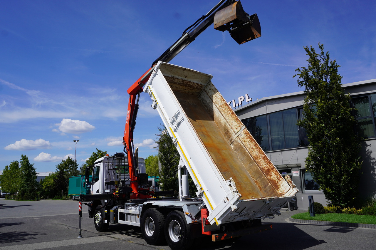 MERCEDES-BENZ Arocs 2636 / 6x4 / HDS Fassi / 3-Way Tipper / Bortmatic - قلابات, شاحنة كرين: صور 5 MERCEDES-BENZ Arocs 2636 / 6x4 / HDS Fassi / 3-Way Tipper / Bortmatic - قلابات, شاحنة كرين: صور 5