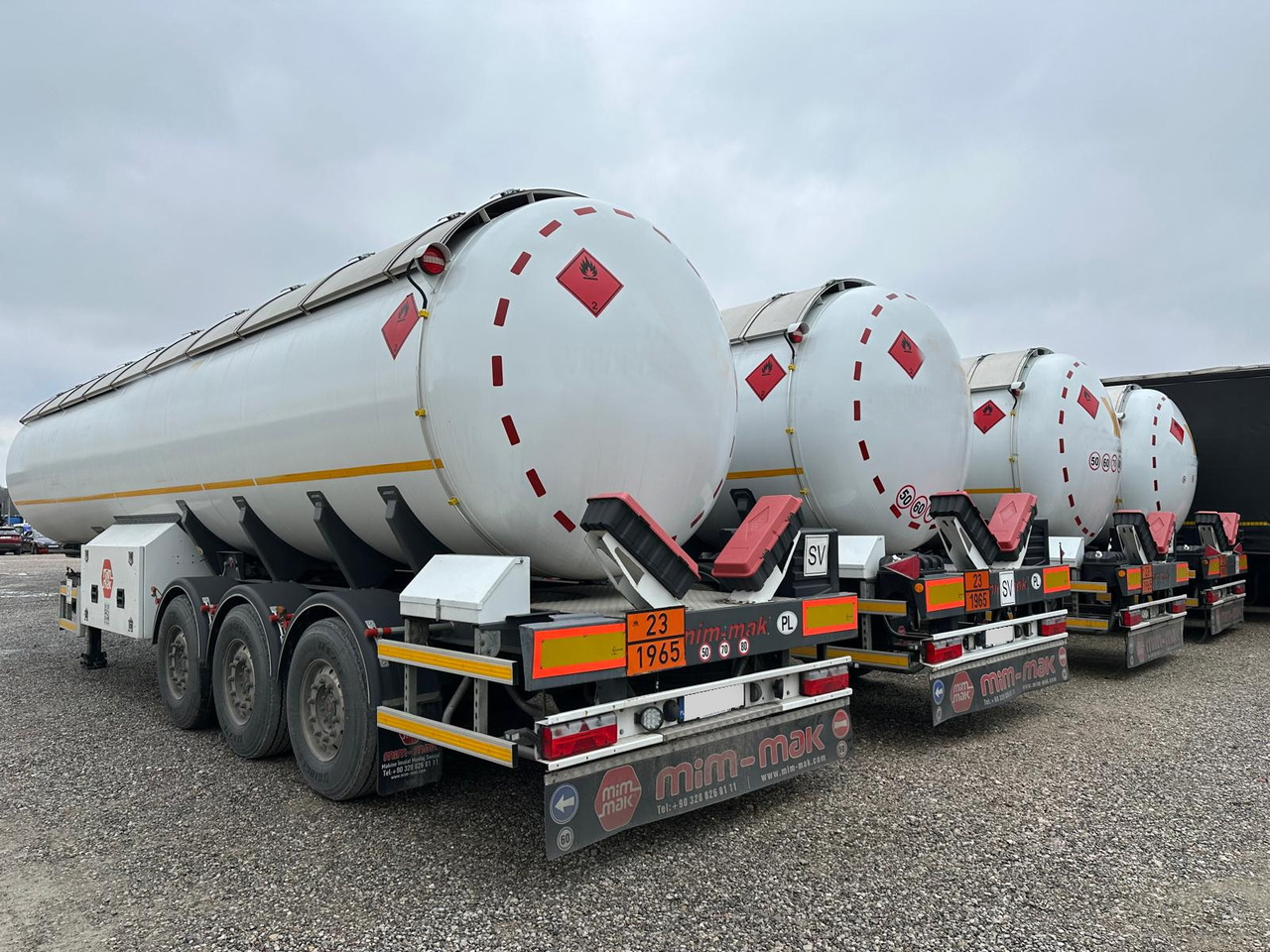MIMMAK Gas tank semi-trailer MM312 / 2024 / 4 units - نصف مقطورة صهريج: صور 1 MIMMAK Gas tank semi-trailer MM312 / 2024 / 4 units - نصف مقطورة صهريج: صور 1