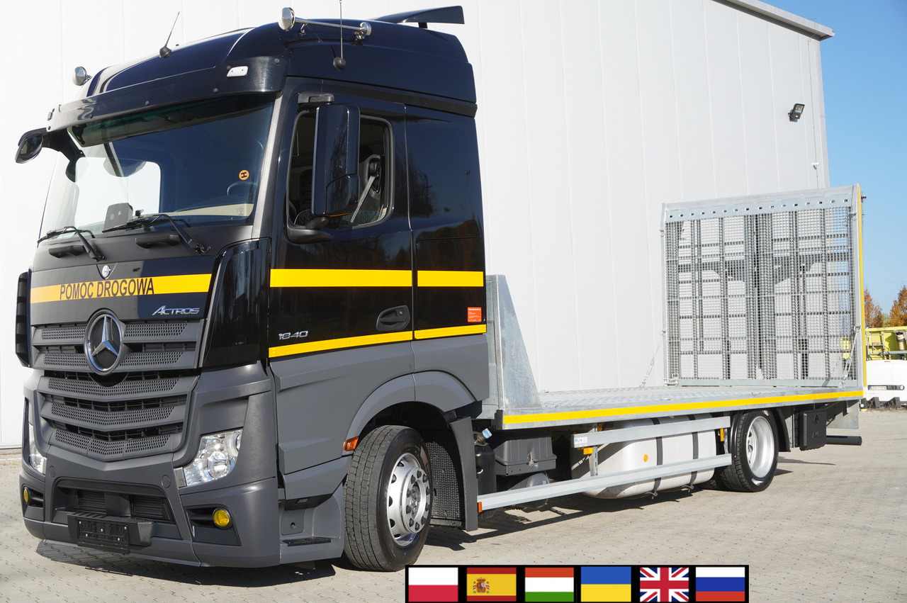 Merced Actros 1840 E6 4×2 / NEW Tow Truck platform 9.25 m / Lounge cabin - سيارة السحب للتصليح: صور 1 Merced Actros 1840 E6 4×2 / NEW Tow Truck platform 9.25 m / Lounge cabin - سيارة السحب للتصليح: صور 1