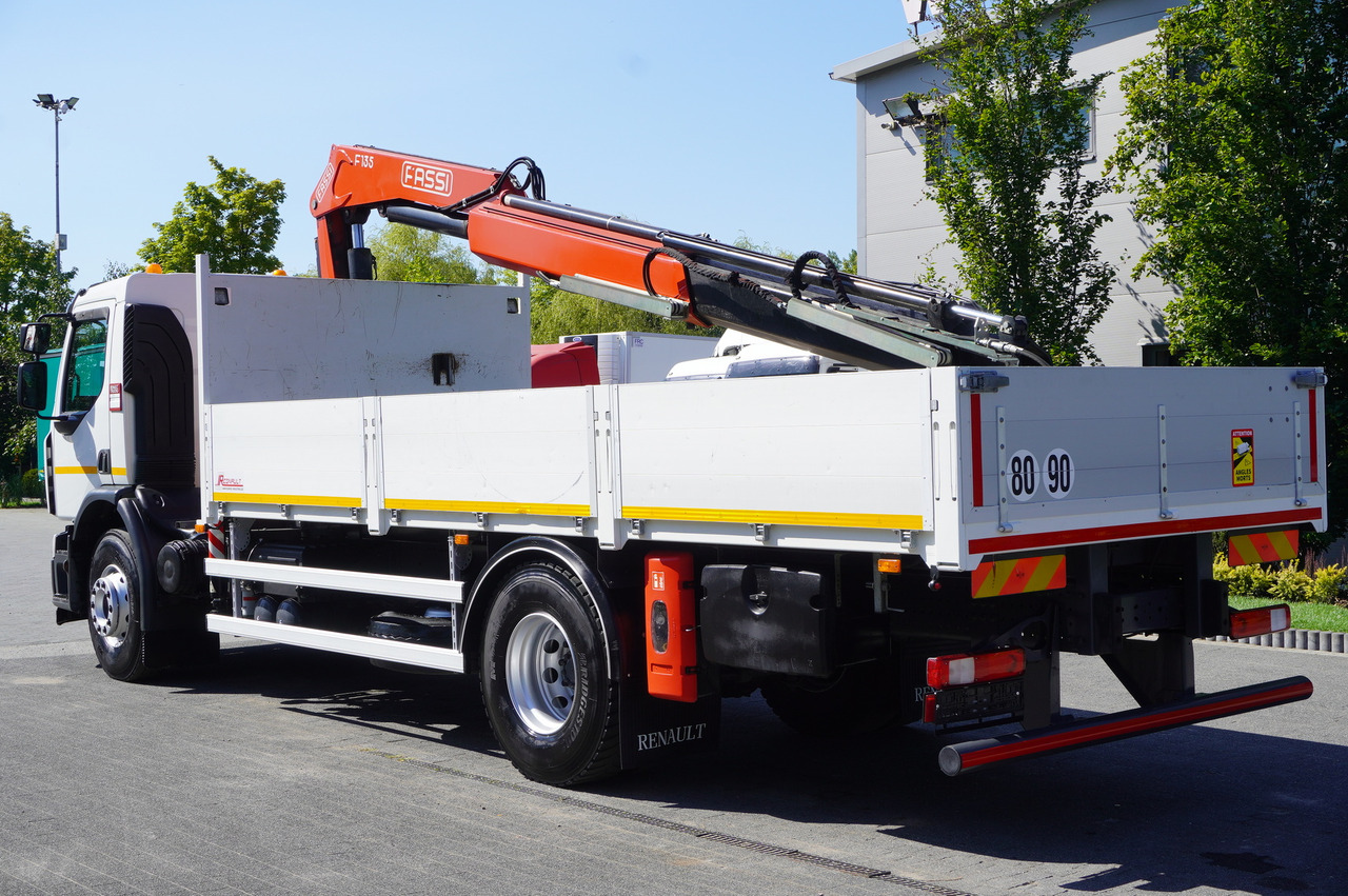 RENAULT C280 DTI 8 / FASSI crane 5.6 T / range 8 m / Flatbed 15 EPAL - شاحنة كرين: صور 2 RENAULT C280 DTI 8 / FASSI crane 5.6 T / range 8 m / Flatbed 15 EPAL - شاحنة كرين: صور 2