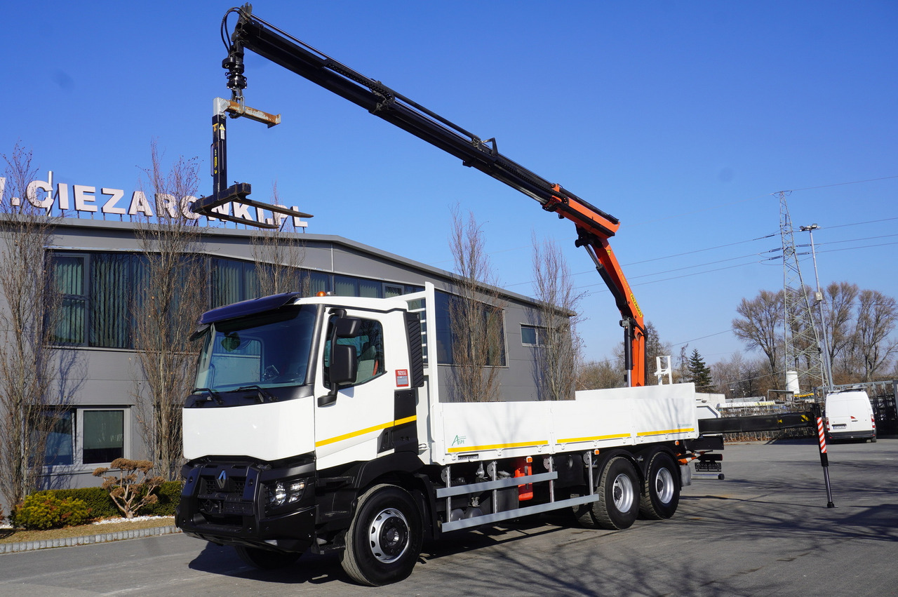 RENAULT C380 / 6x4 / HDS Palfinger PK 18002-EH 6000 kg - شاحنة كرين: صور 1 RENAULT C380 / 6x4 / HDS Palfinger PK 18002-EH 6000 kg - شاحنة كرين: صور 1