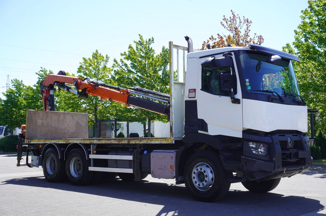RENAULT C380 Comfort 6x4 / Atlas 6.1 T crane / range 12.3 m - شاحنات مسطحة, شاحنة كرين: صور 5 RENAULT C380 Comfort 6x4 / Atlas 6.1 T crane / range 12.3 m - شاحنات مسطحة, شاحنة كرين: صور 5