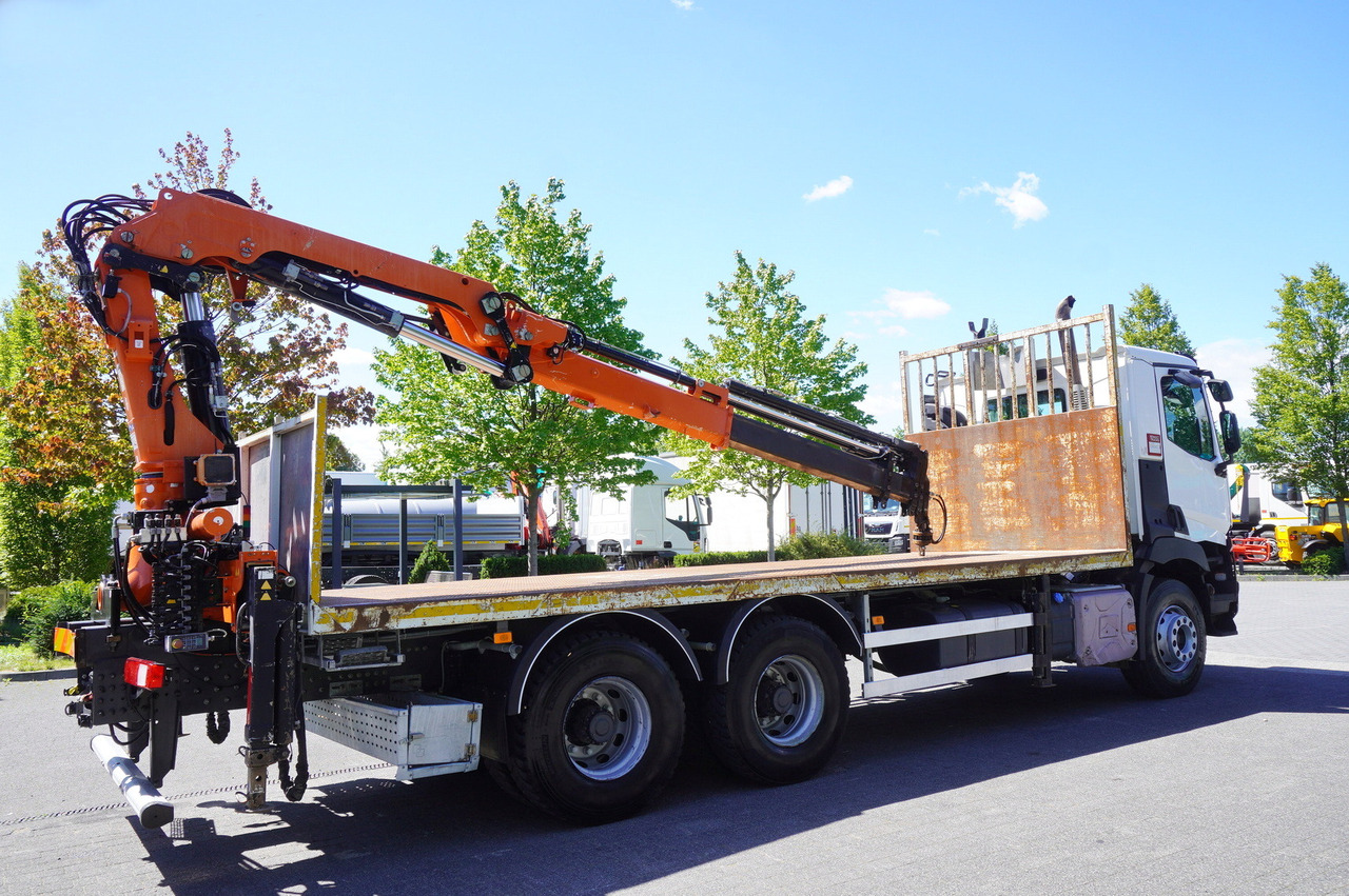 RENAULT C380 Comfort 6x4 / Atlas 6.1 T crane / range 12.3 m - شاحنات مسطحة, شاحنة كرين: صور 4 RENAULT C380 Comfort 6x4 / Atlas 6.1 T crane / range 12.3 m - شاحنات مسطحة, شاحنة كرين: صور 4