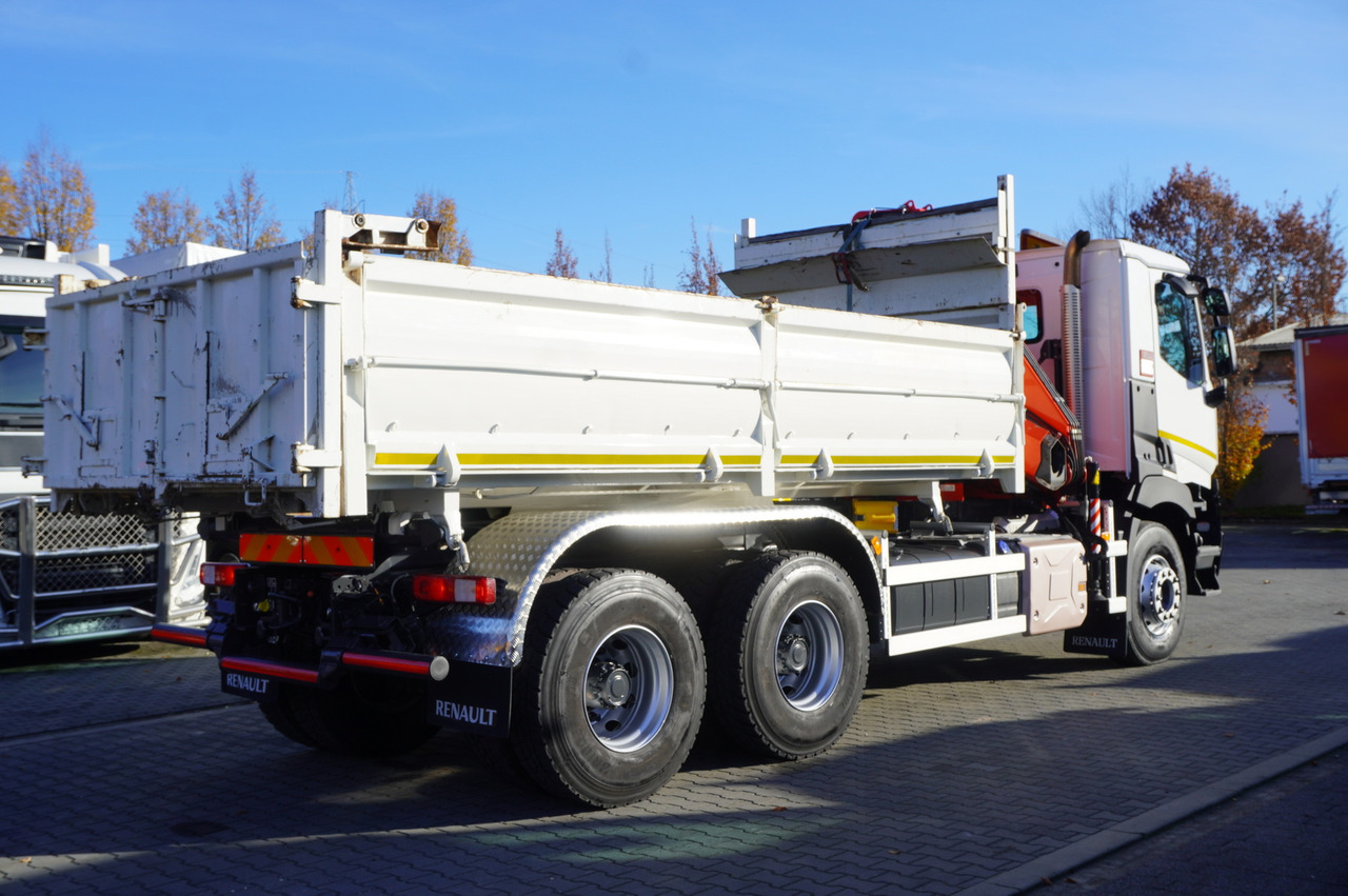 RENAULT C380 E6 6×4 / HDS Fassi F135 2700 MTH / Range 8 m / 5.6 t lifting capacity / 3-side tipper / Bortmatic - قلابات, شاحنة كرين: صور 4 RENAULT C380 E6 6×4 / HDS Fassi F135 2700 MTH / Range 8 m / 5.6 t lifting capacity / 3-side tipper / Bortmatic - قلابات, شاحنة كرين: صور 4