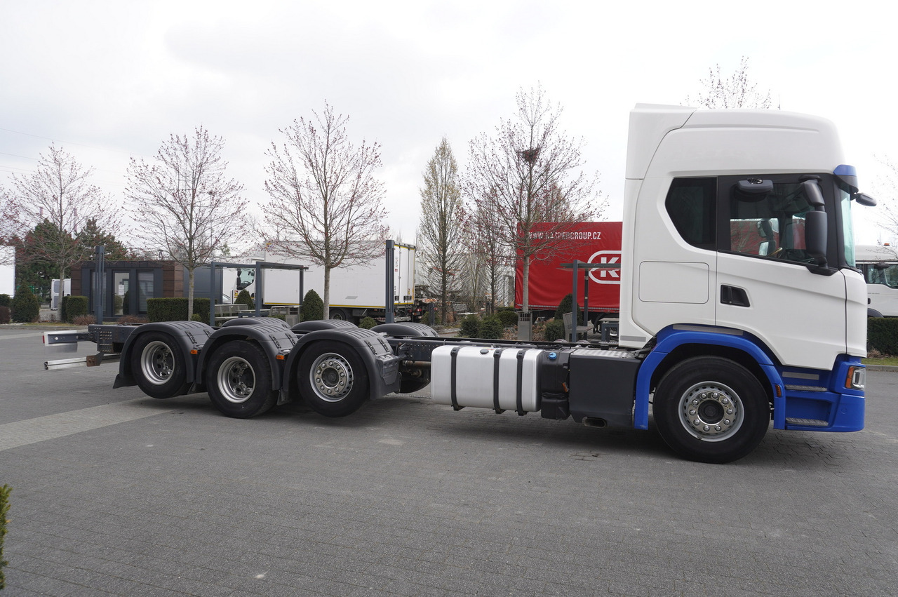 شاحنة كرين SCANIA G500 8x2 / 2nd axis steered / Chassis 8.35 m / 2021: صور 8