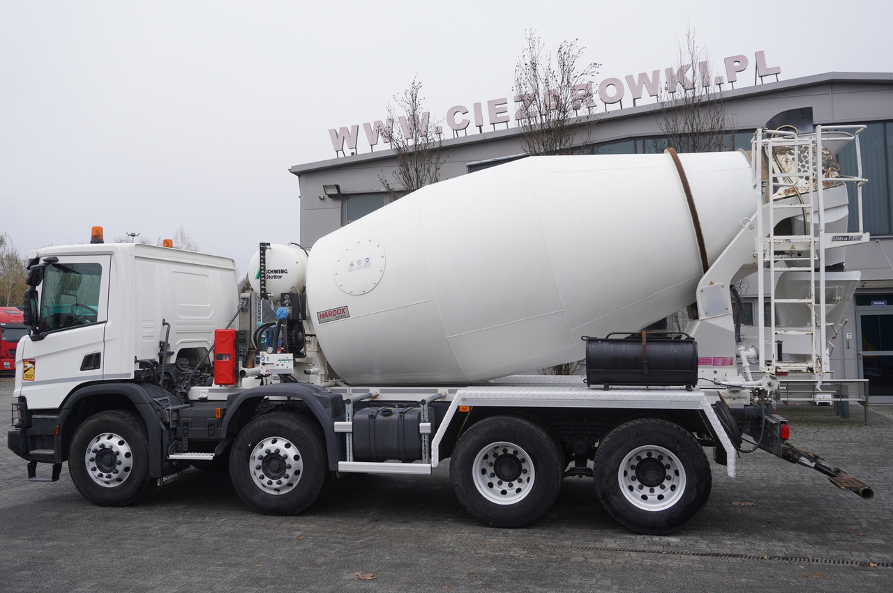 SCANIA P410 XT 8x4 / 80 tho. km!!! / SCHWING-STATTER AM 9 FHC 9 m3 concrete mixer - شاحنة خلاطة خرسانة: صور 5 SCANIA P410 XT 8x4 / 80 tho. km!!! / SCHWING-STATTER AM 9 FHC 9 m3 concrete mixer - شاحنة خلاطة خرسانة: صور 5