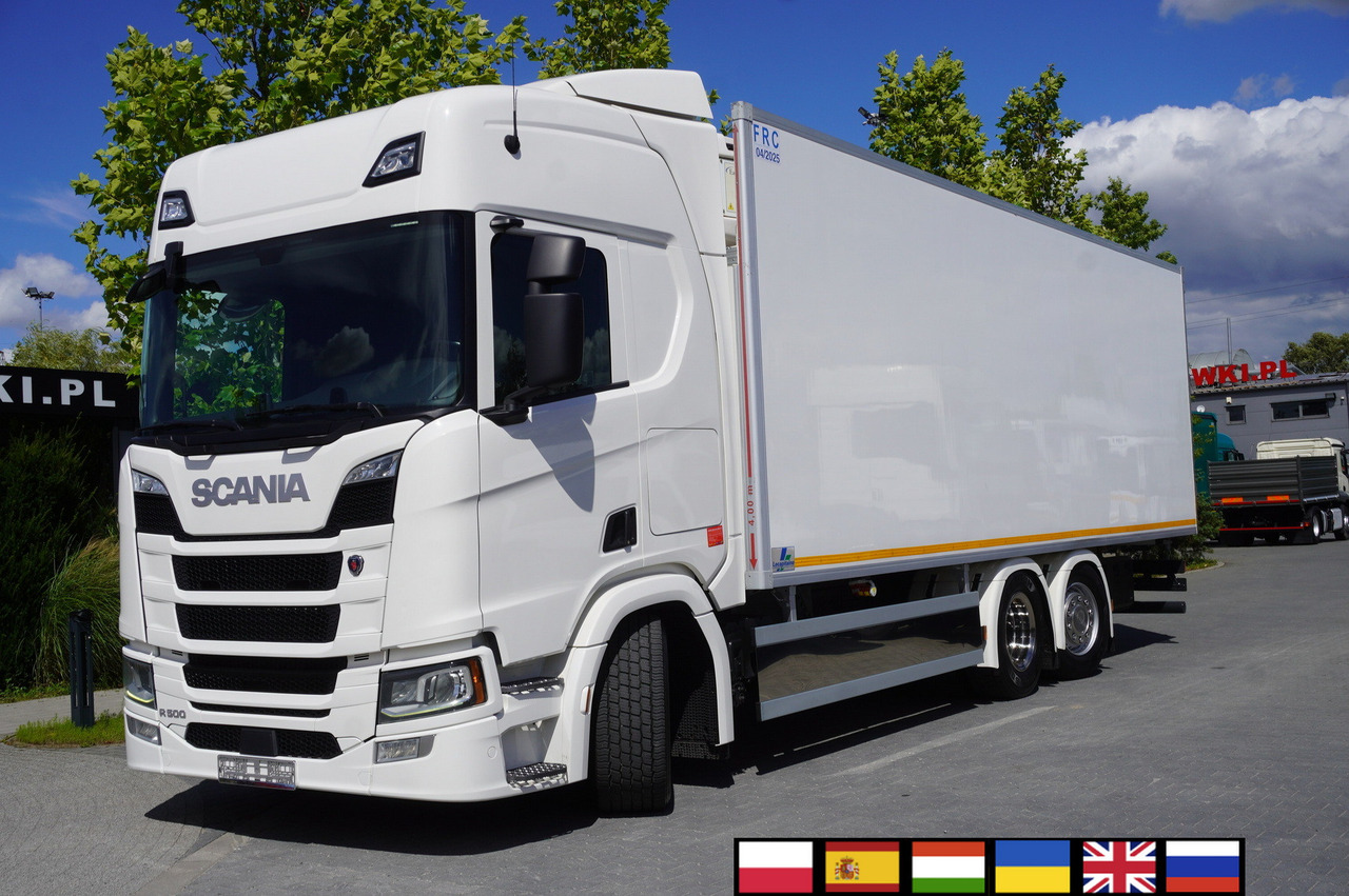 SCANIA R500 / Lecapitaine refrigerator 20 EPAL / Carrier Supra 950 / Steered 3rd axle - مبردة شاحنة: صور 1 SCANIA R500 / Lecapitaine refrigerator 20 EPAL / Carrier Supra 950 / Steered 3rd axle - مبردة شاحنة: صور 1
