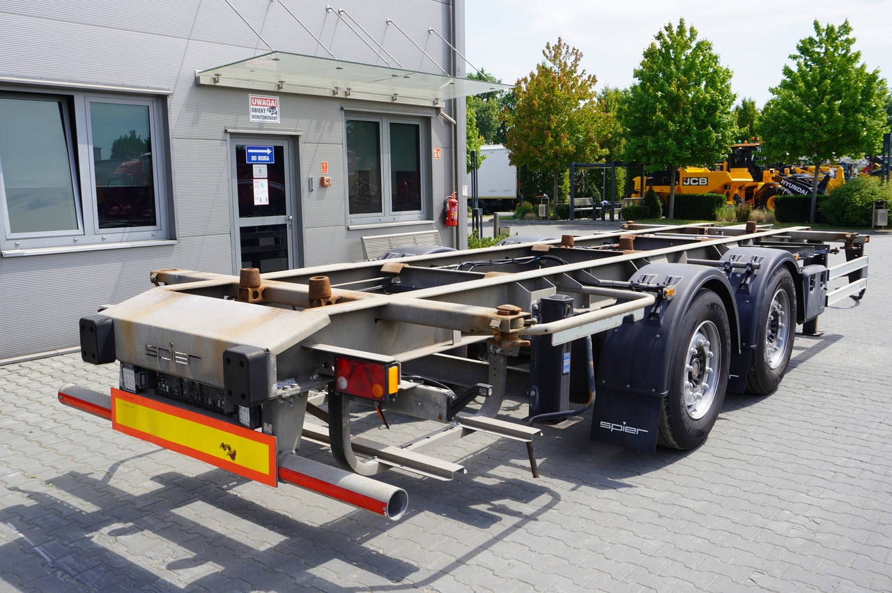 SPIER Trailer ZWL 290 BDF / 18 t - الشاسية مقطورة: صور 4 SPIER Trailer ZWL 290 BDF / 18 t - الشاسية مقطورة: صور 4