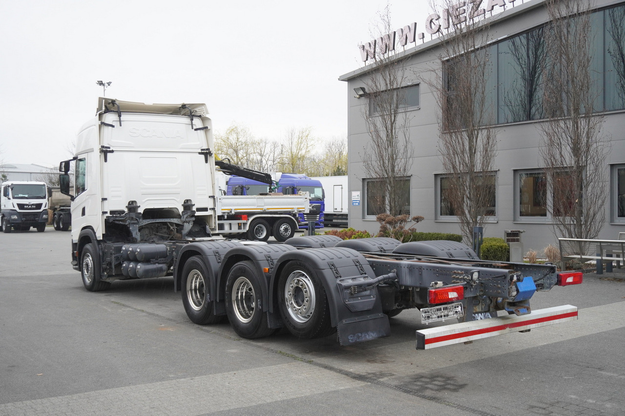 Scania G540 8x4 / Chassis 8.7 m / Steered axle / 2021 - الشاسيه شاحنة: صور 4 Scania G540 8x4 / Chassis 8.7 m / Steered axle / 2021 - الشاسيه شاحنة: صور 4