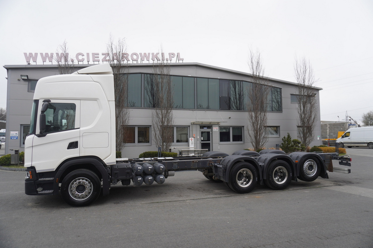 Scania G540 8x4 / Chassis 8.7 m / Steered axle / 2021 - الشاسيه شاحنة: صور 3 Scania G540 8x4 / Chassis 8.7 m / Steered axle / 2021 - الشاسيه شاحنة: صور 3