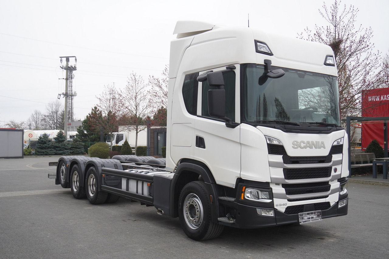 Scania G540 8x4 / Chassis 8.7 m / Steered axle / 2021 - الشاسيه شاحنة: صور 1 Scania G540 8x4 / Chassis 8.7 m / Steered axle / 2021 - الشاسيه شاحنة: صور 1